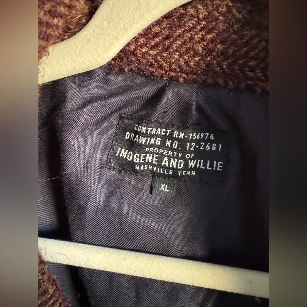 Imogene + Willie cropped wool souvenir jacket XL - Picture 13 of 16